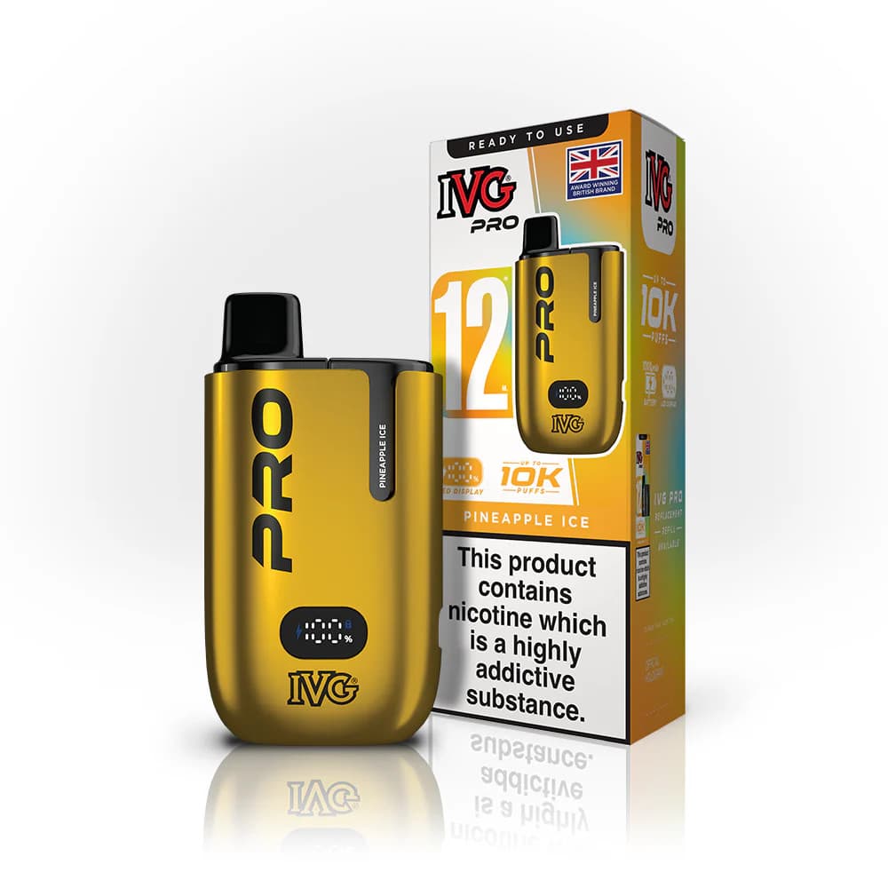  Pineapple Ice IVG Pro 12 10K Vape Kit
