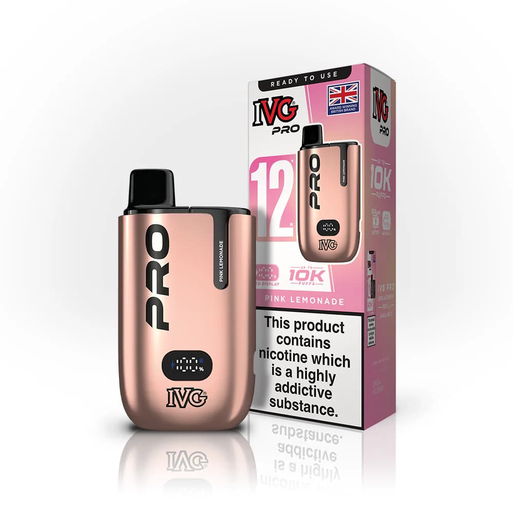 Pink Lemonade IVG Pro 12 10K Vape Kit