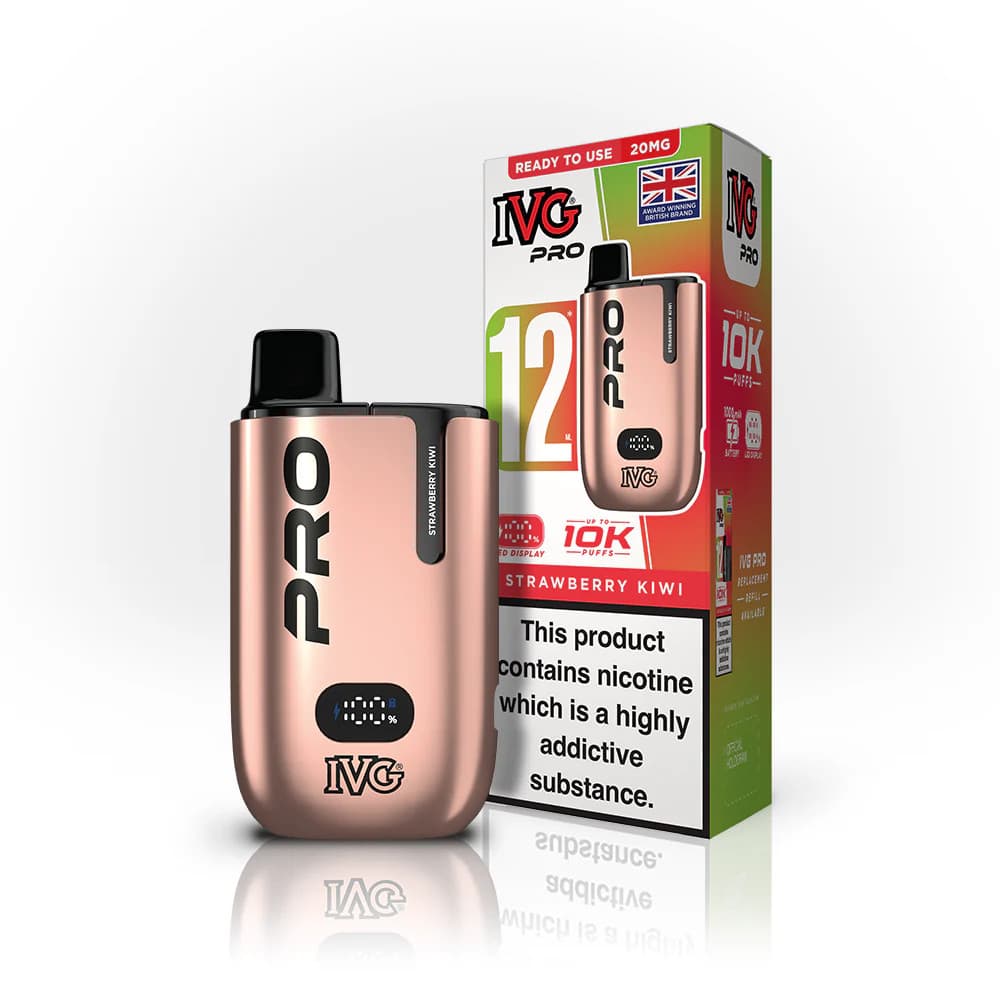  Strawberry Kiwi IVG Pro 12 10K Vape Kit