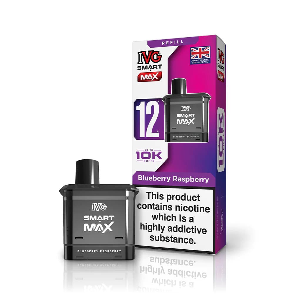  Blueberry Raspberry IVG Smart Max 10k Refill Pods
