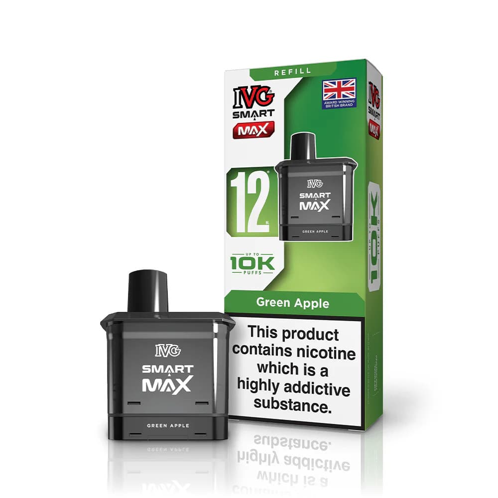  Green Apple IVG Smart Max 10k Refill Pods