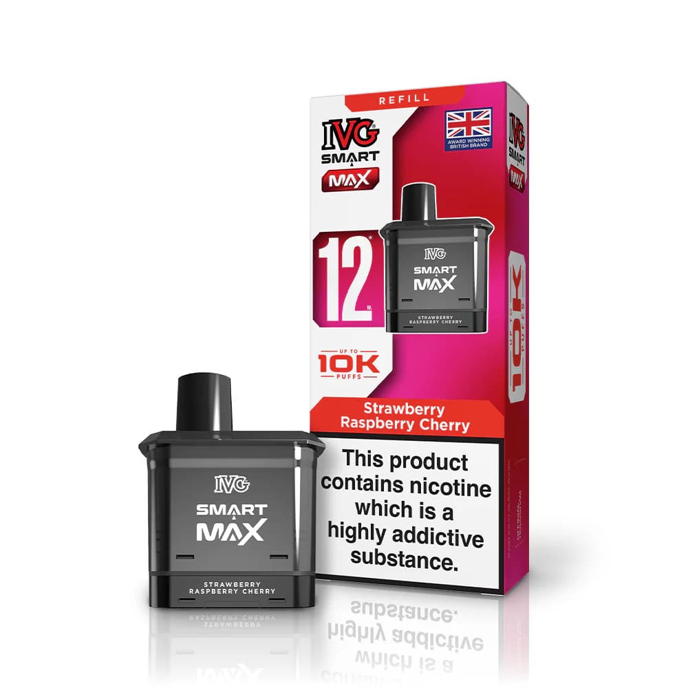  Strawberry Raspberry Cherry IVG Smart Max 10k Refill Pods