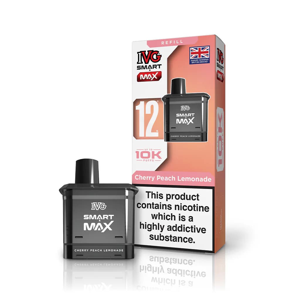  Cherry Peach Lemonade IVG Smart Max 10k Refill Pods