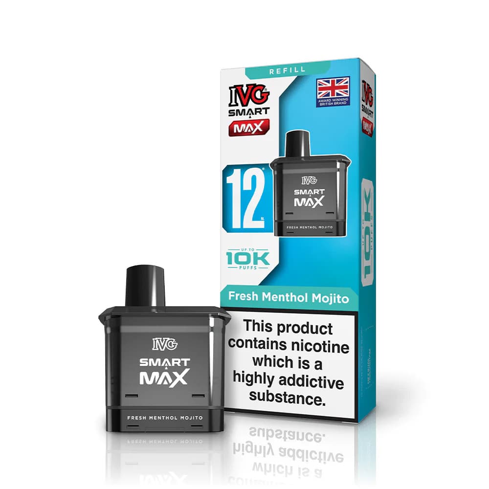  Fresh Menthol Mojito IVG Smart Max 10k Refill Pods