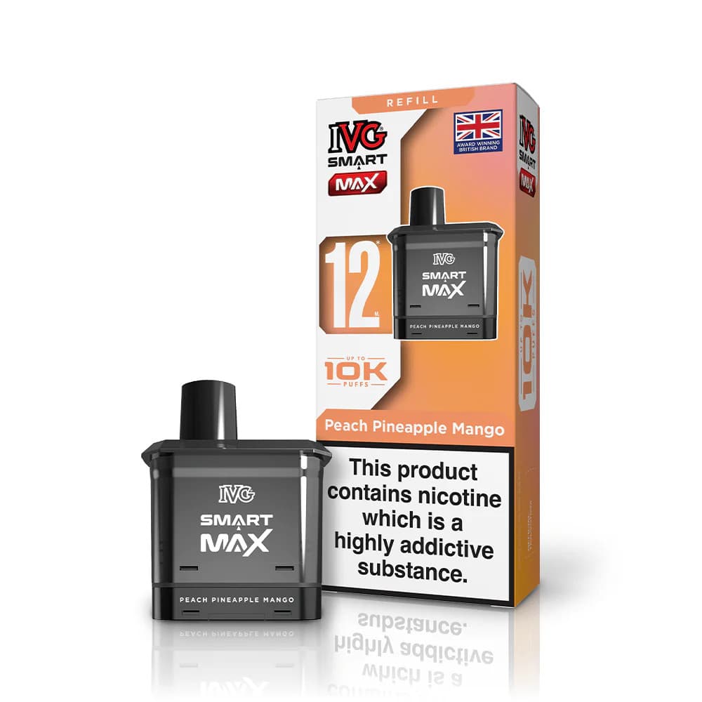  Peach Pineapple Mango IVG Smart Max 10k Refill Pods