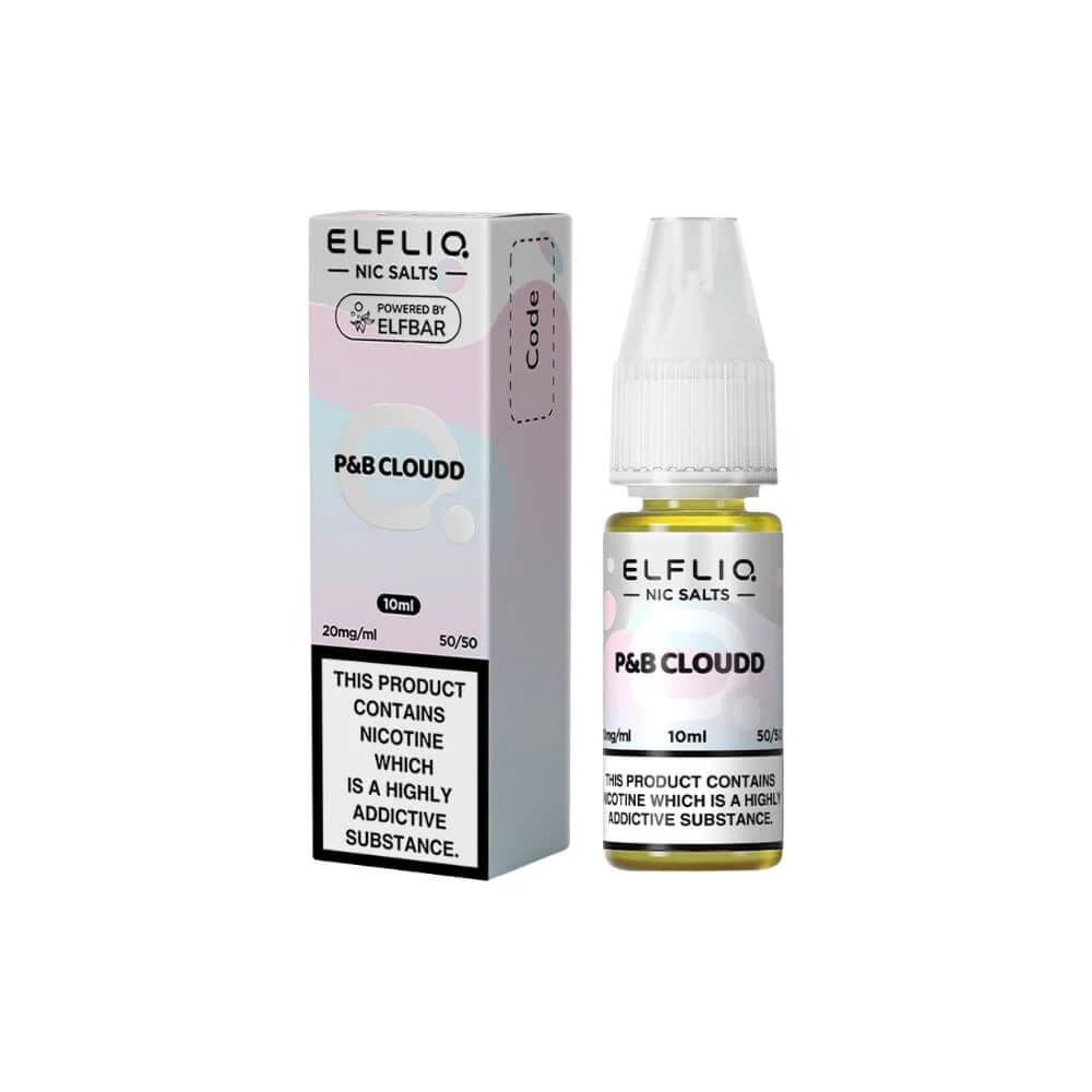  P&B Cloudd / 20mg Elf Bar Elfliq Nic Salt E-Liquids 10ml 