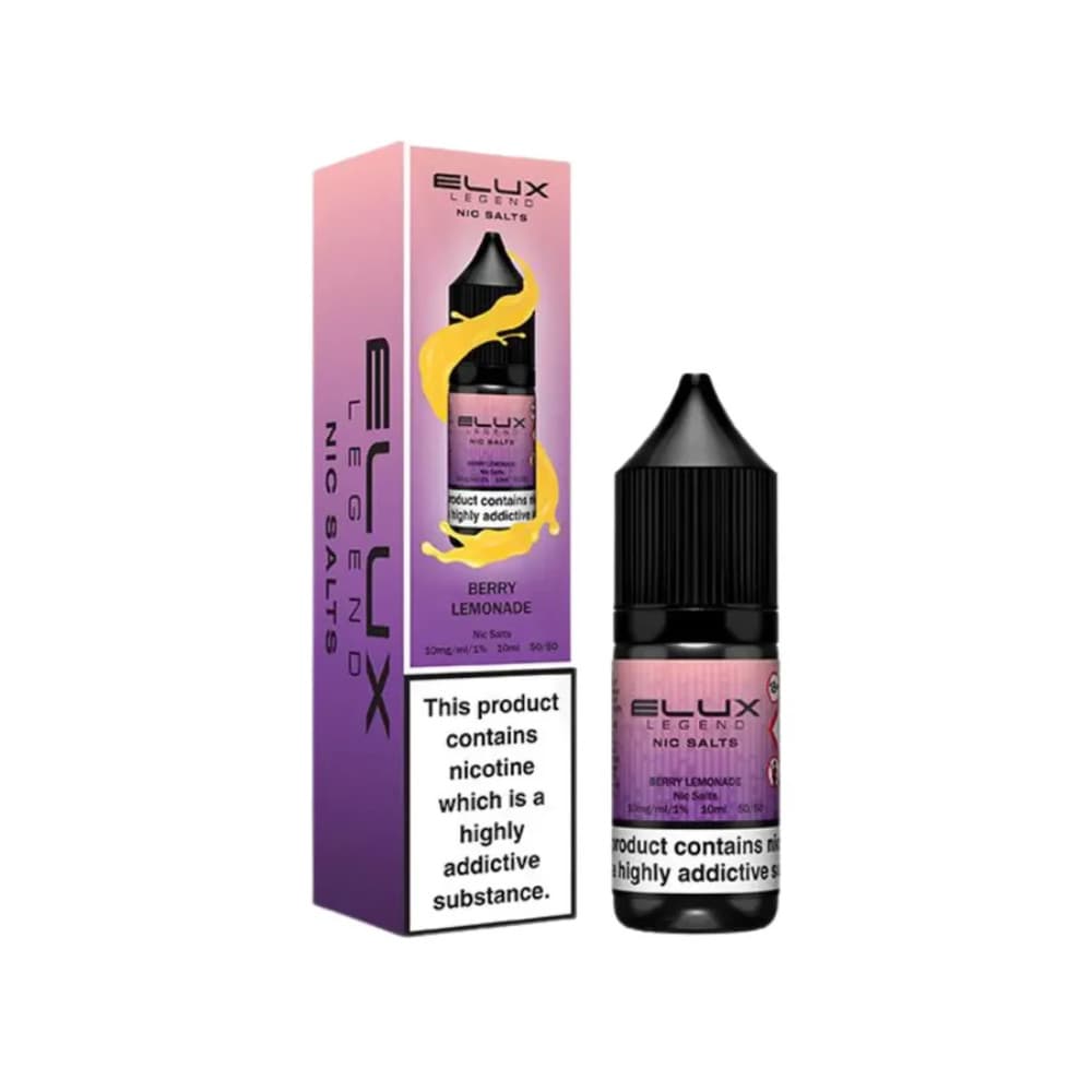  Berry Lemonade / 10mg Elux Legend Nic Salts E-Liquids 10ml 