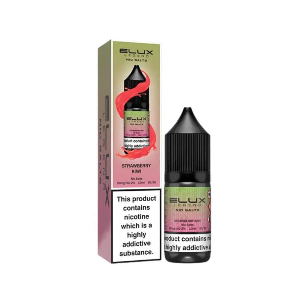  Strawberry Kiwi / 20mg Elux Legend Nic Salts E-Liquids 10ml 