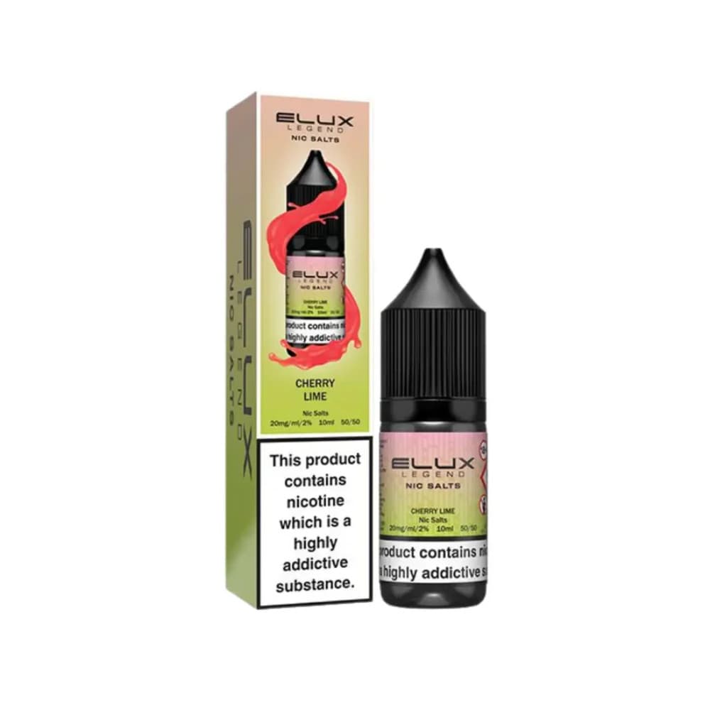  Cherry Lime / 20mg Elux Legend Nic Salts E-Liquids 10ml 