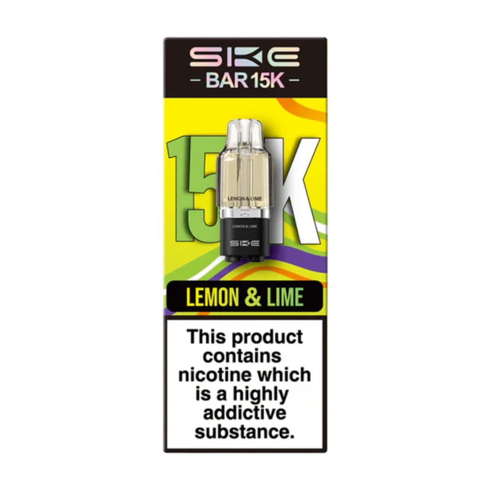  Lemon & Lime Ske Bar 15k Prefilled Pods 