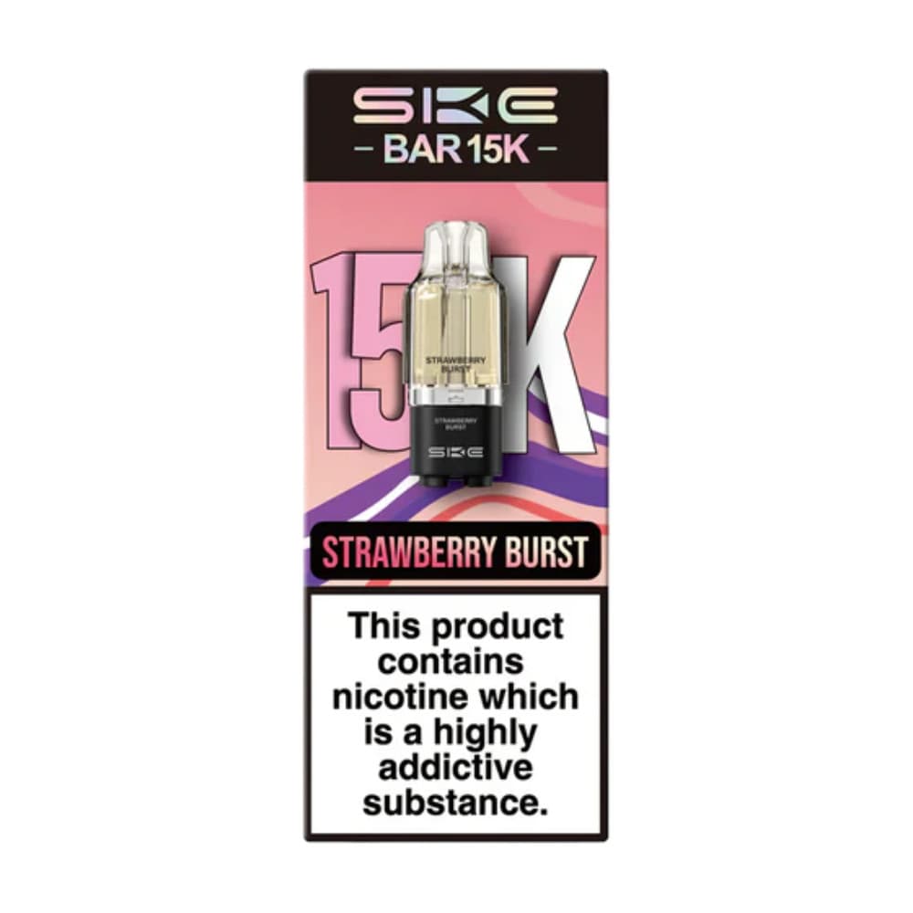  Strawberry Burst Ske Bar 15k Prefilled Pods 