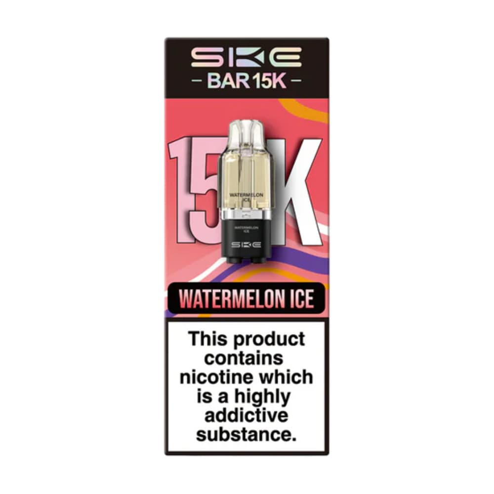  Watermelon Ice Ske Bar 15k Prefilled Pods 
