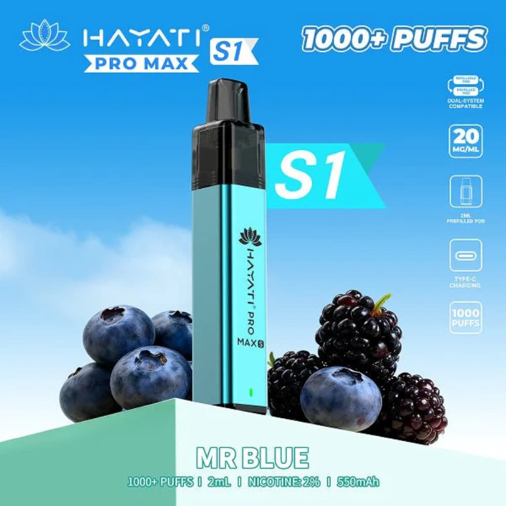  Mr Blue Hayati Pro Max S1 Vape Kit 
