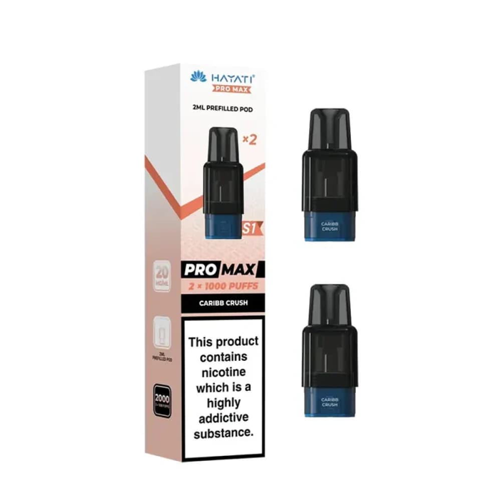  Caribb Crush Hayati Pro Max S1 Prefilled Pods 