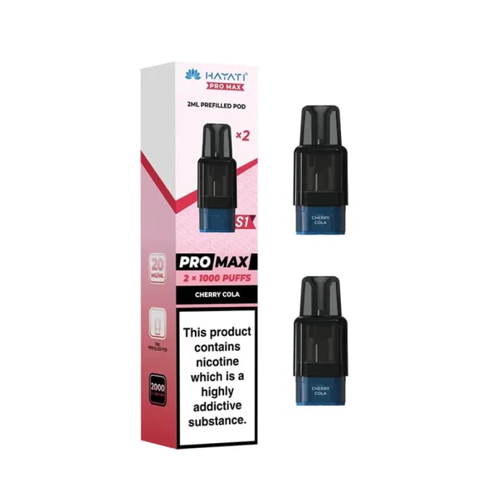  Cherry Cola Hayati Pro Max S1 Prefilled Pods 