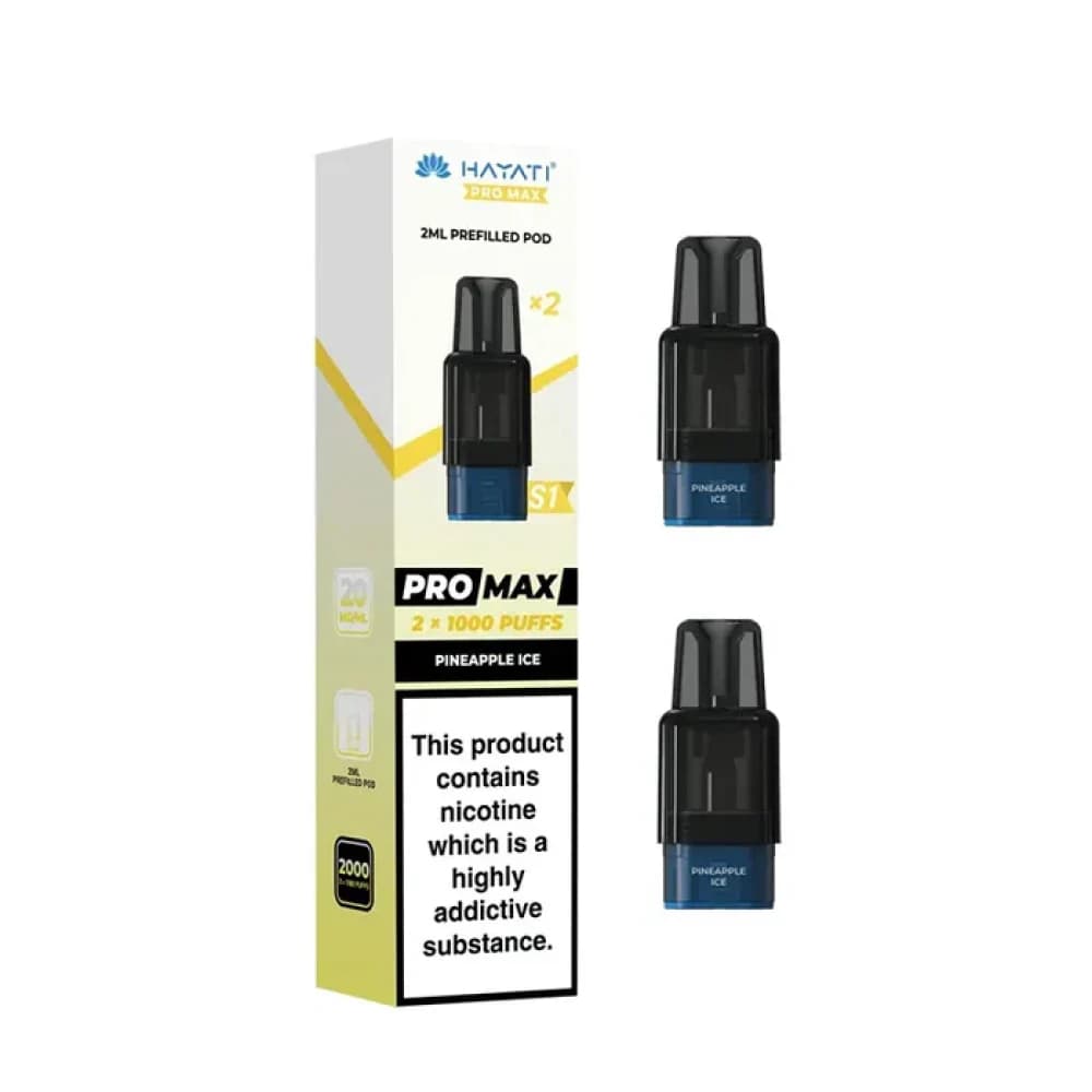  Pineapple Ice Hayati Pro Max S1 Prefilled Pods 