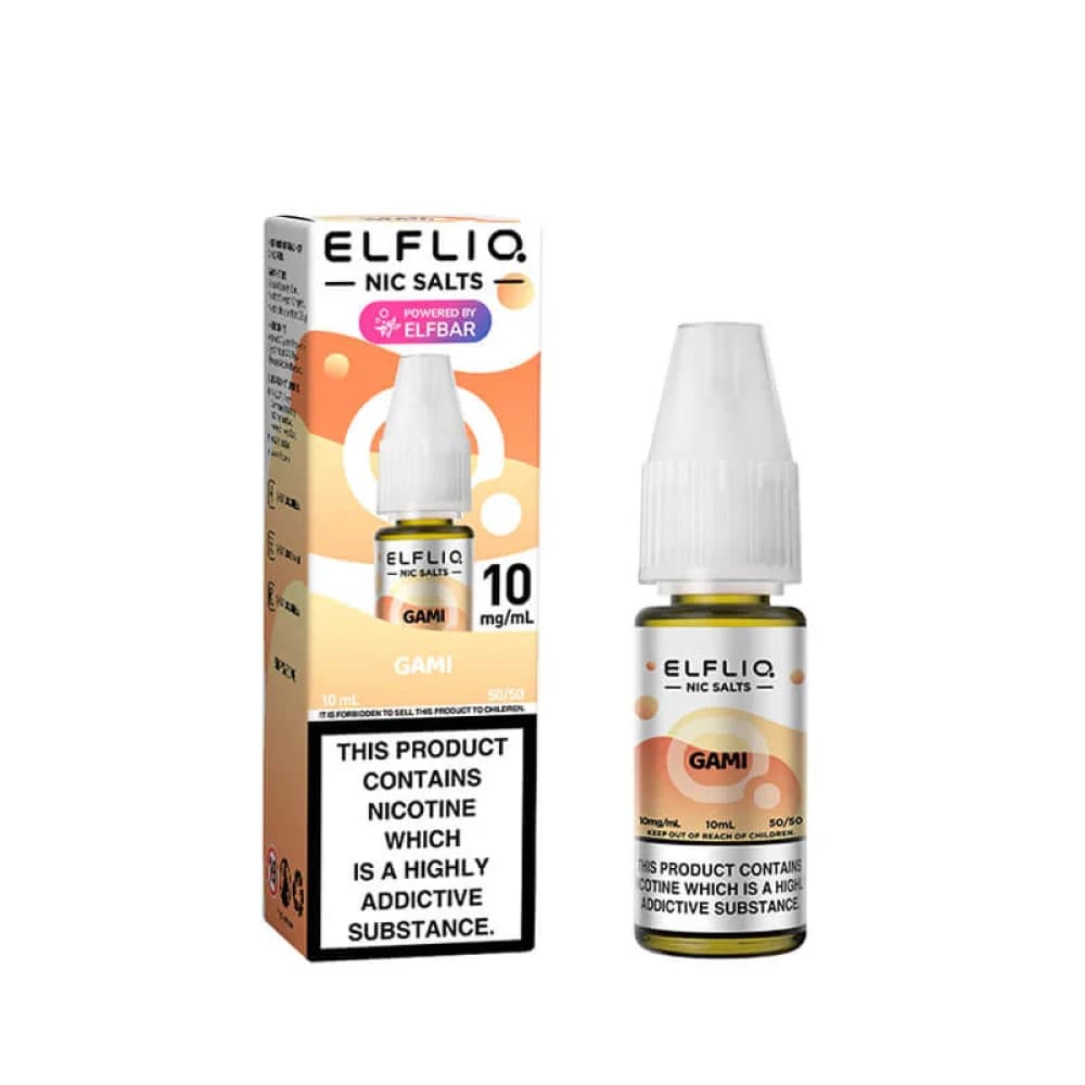  Gami / 10mg Elf Bar Elfliq Nic Salt E-Liquids 10ml 