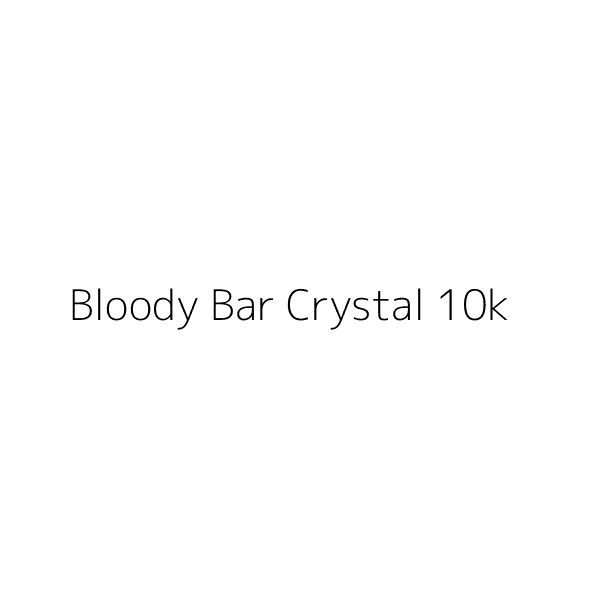 Bloody Bar Crystal 10k