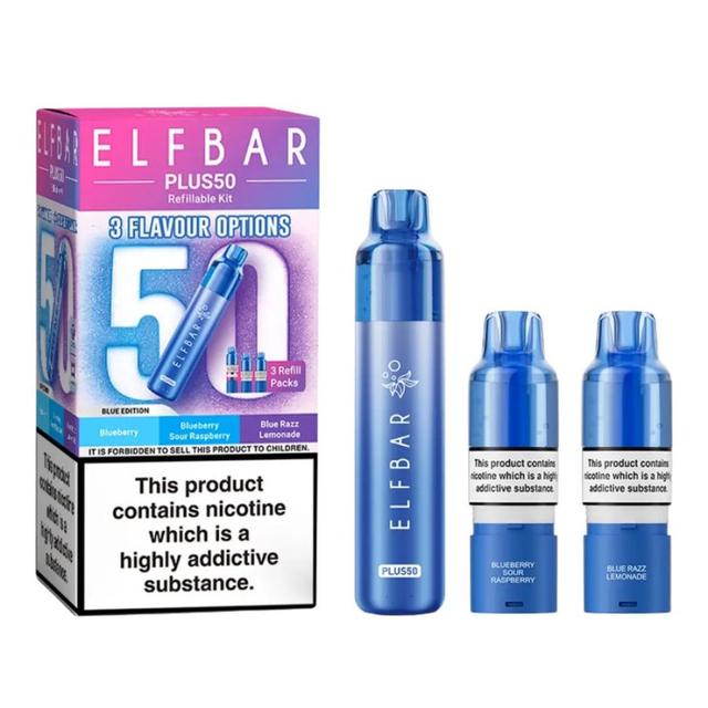 Elf Bar Plus50 Refillable Pod Vape Kit