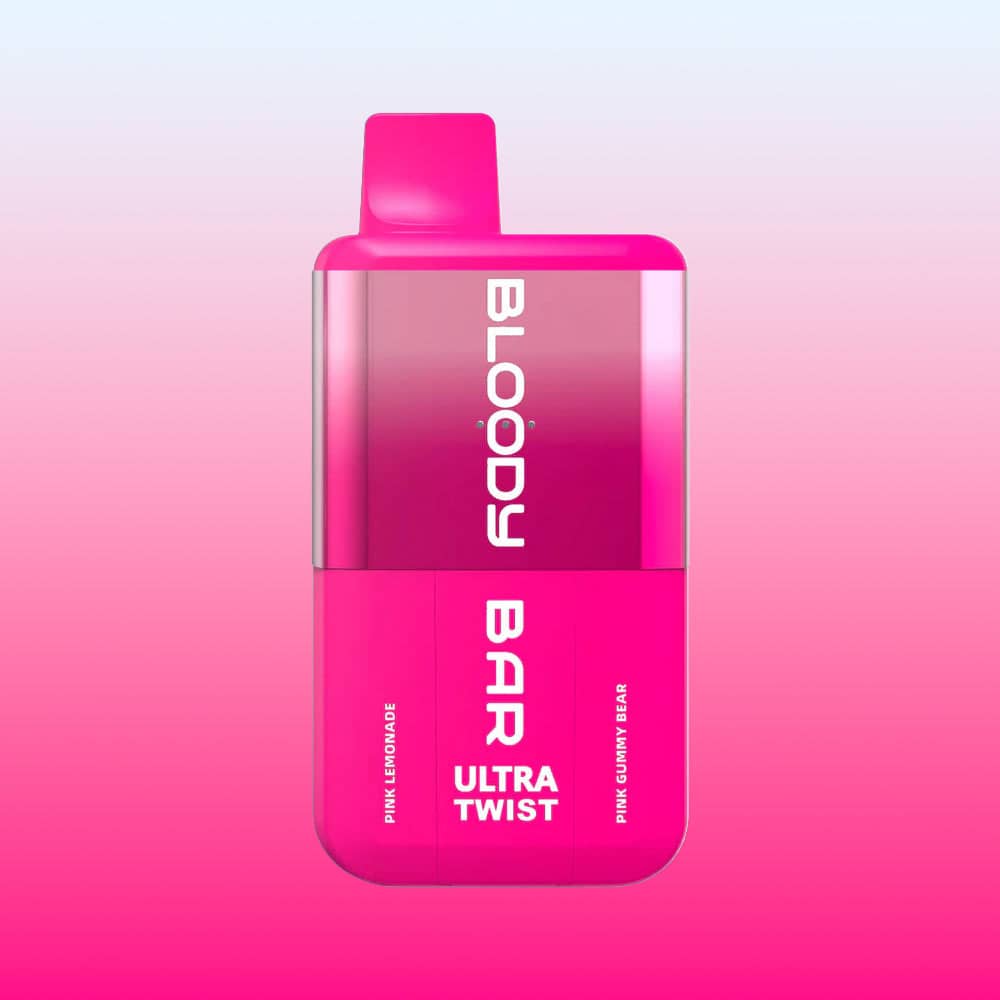 Bloody Bar Ultra Twist 20k - Pink Lemonade / Pink Gummy Bear | 5 Packs