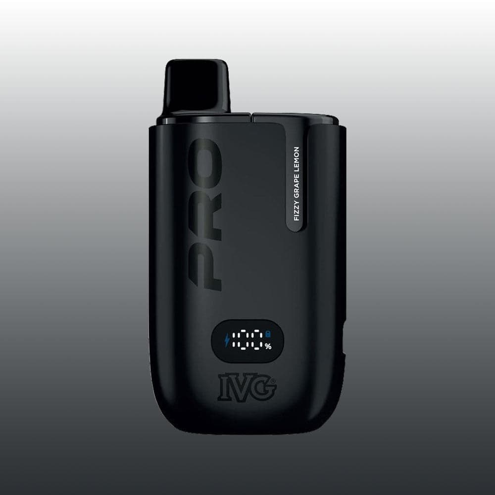 IVG Pro 12000 - Fizzy Grape Lemon | 5 Packs