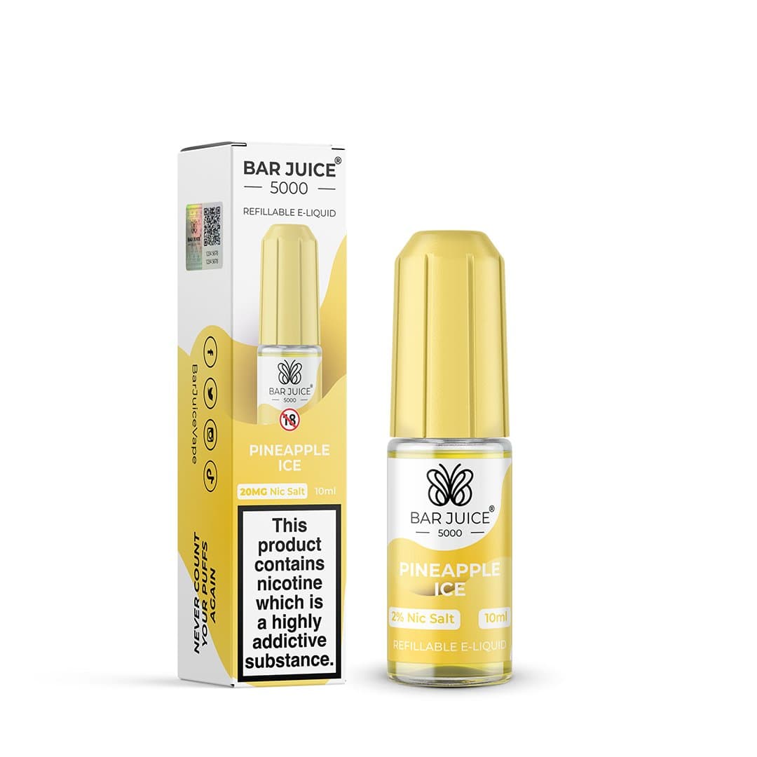 20MG Bar Juice 5000 Nic Salt - Pineapple Ice