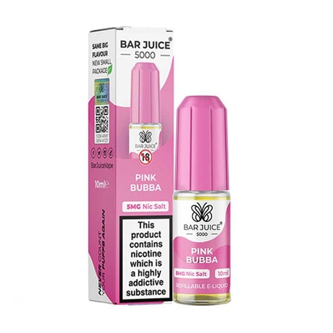 15MG Bar Juice 5000 Nic Salt - Pink Bubba
