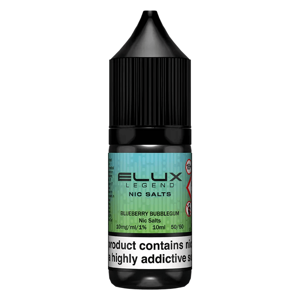 10mg Elux Legend Nic Salt - Blueberry Bubblegum