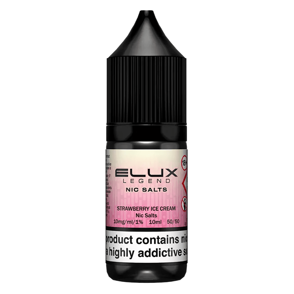 10mg Elux Legend Nic Salt - Strawberry Ice Cream