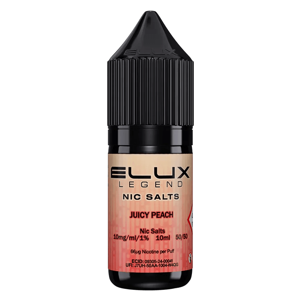 10mg Elux Legend Nic Salt - Juicy Peach