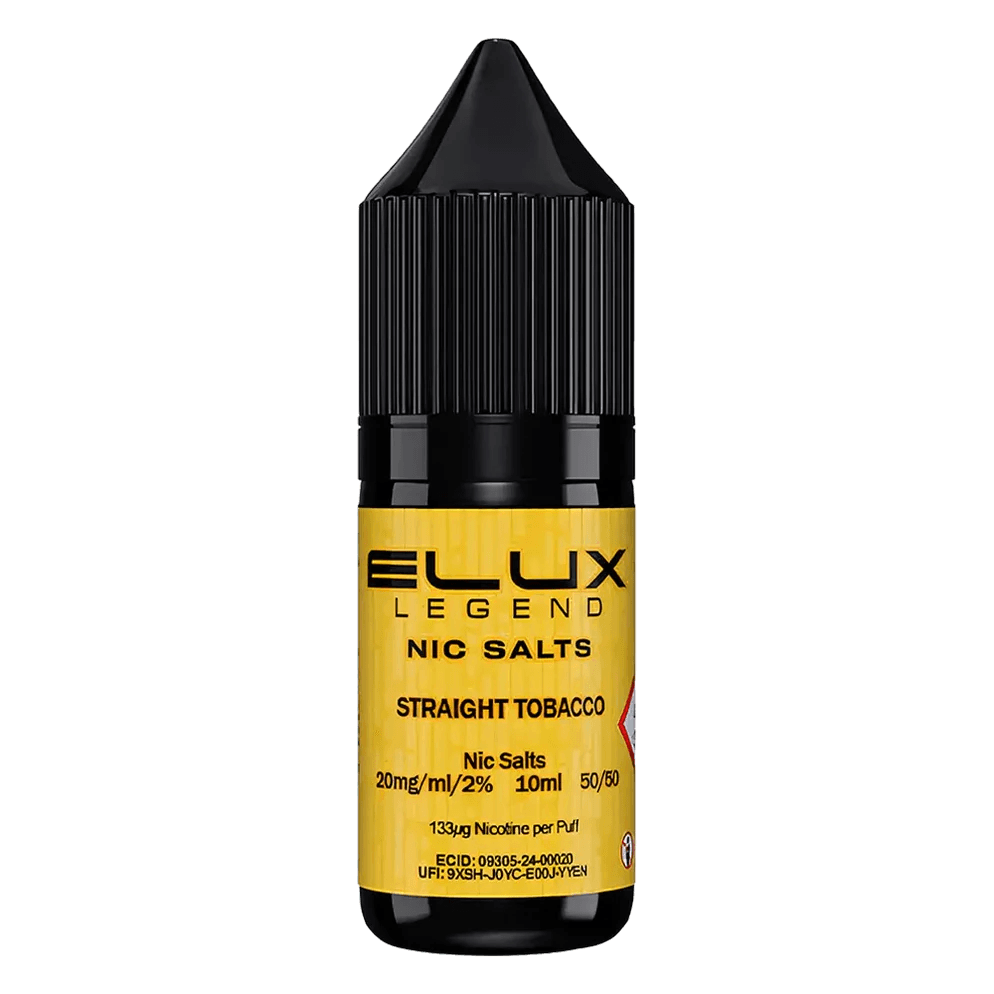 10mg Elux Legend Nic Salt - Straight Tobacco