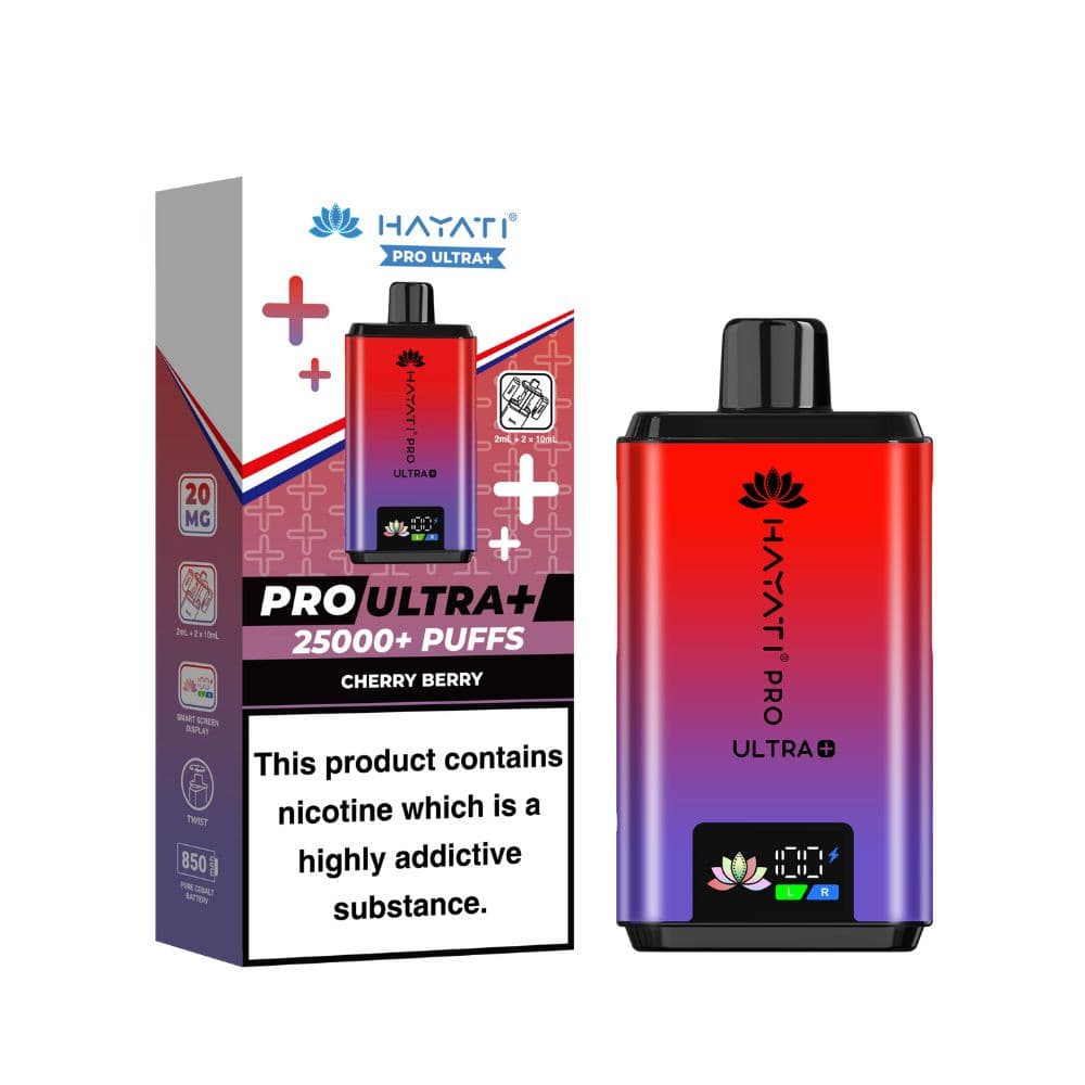 Cherry Berry Hayati Pro Ultra Plus 25k Vape Kit