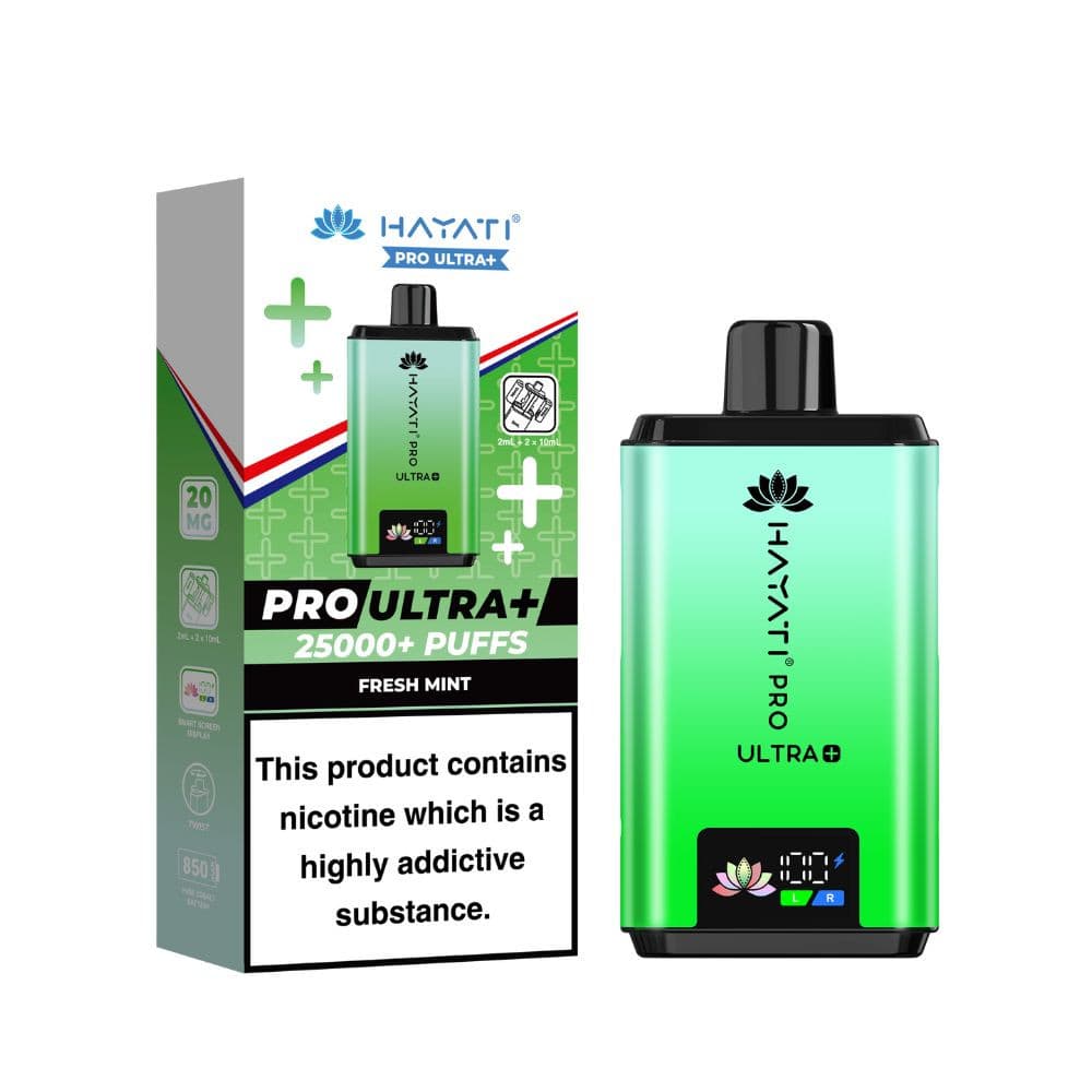 Fresh Mint Hayati Pro Ultra Plus 25k Vape Kit