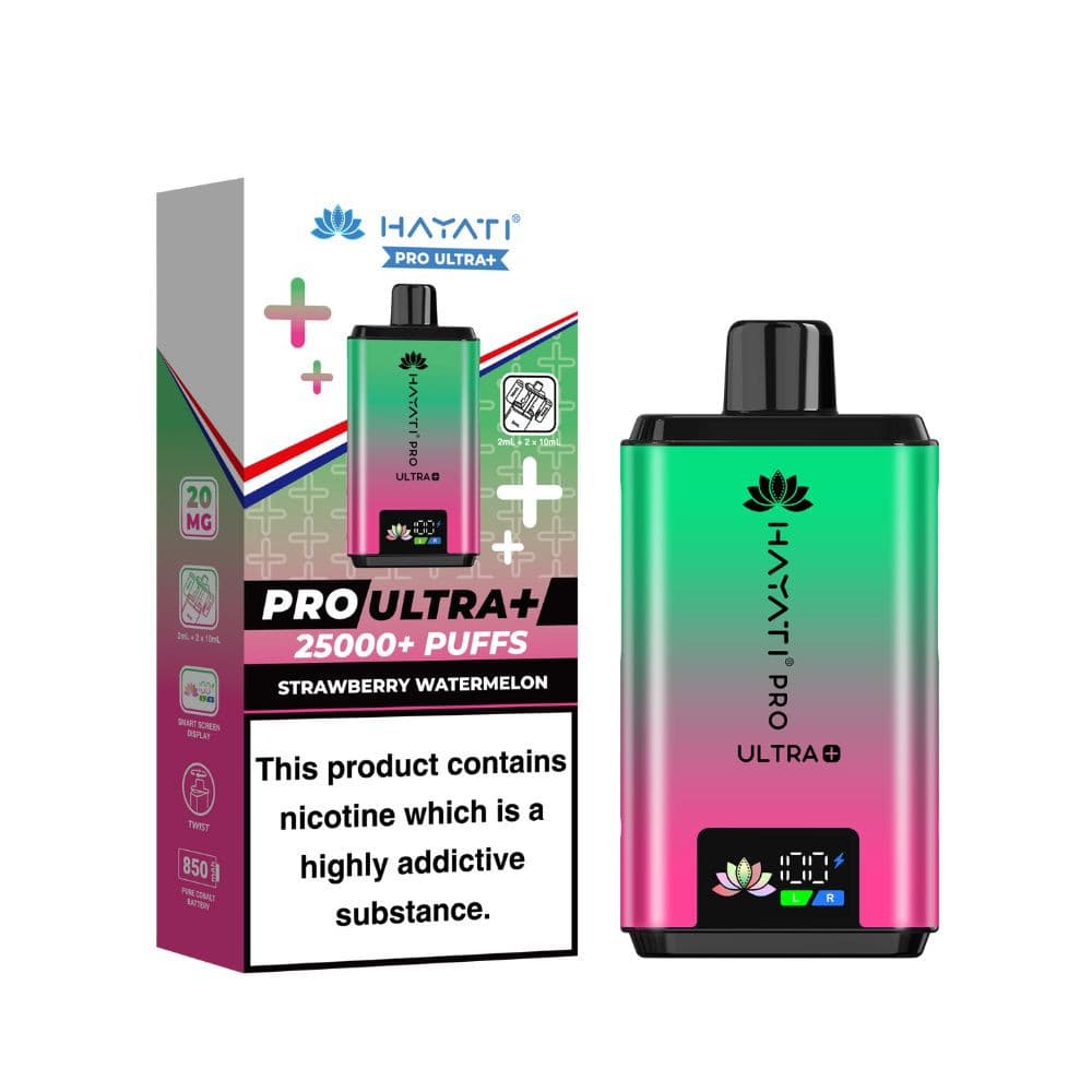 Strawberry Watermelon Hayati Pro Ultra Plus 25k Vape Kit