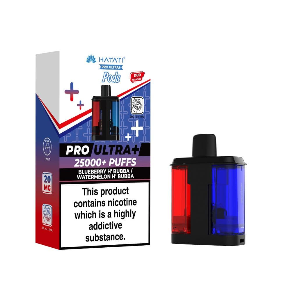 Blueberry H' Bubba / Watermelon H' Bubba Hayati Pro Ultra Plus 25k Vape Kit