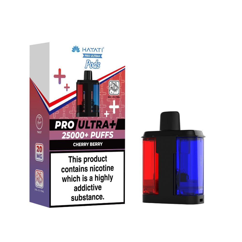 Cherry Berry Hayati Pro Ultra Plus 25k Vape Kit