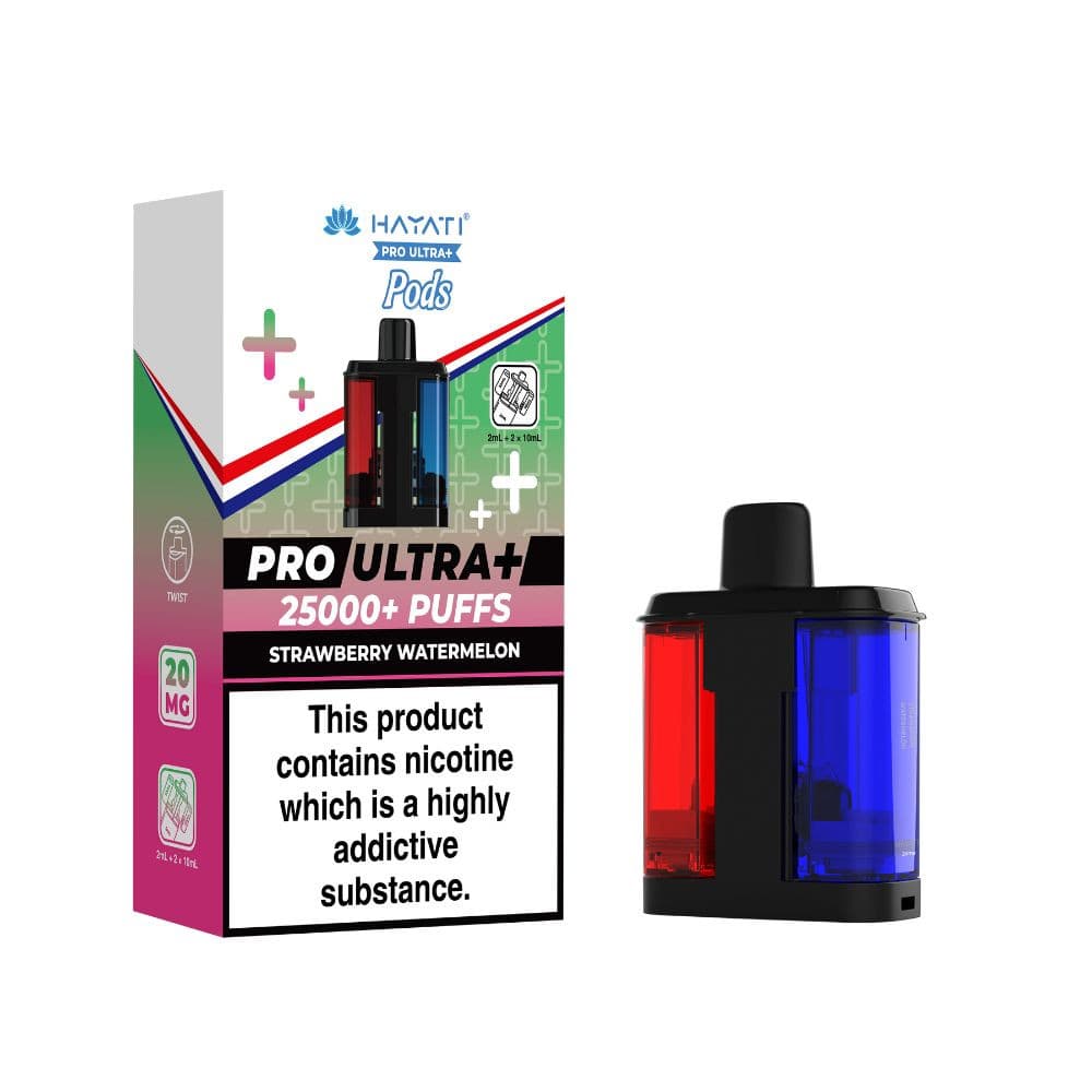 Strawberry Watermelon Hayati Pro Ultra Plus 25k Vape Kit