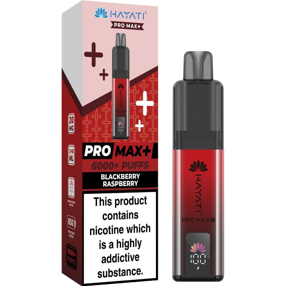 Blackberry Raspberry Hayati Pro Max Plus 6000 Vape Kit