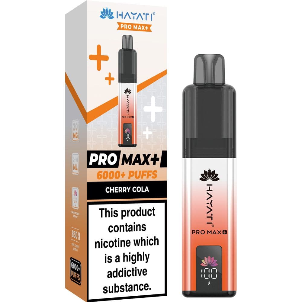 Cherry Cola Hayati Pro Max Plus 6000 Vape Kit