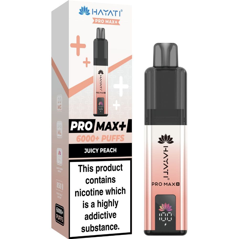 Juicy Peach Hayati Pro Max Plus 6000 Vape Kit