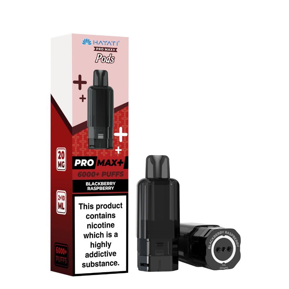 Blackberry Raspberry Hayati Pro Max Plus 6000 Vape Kit
