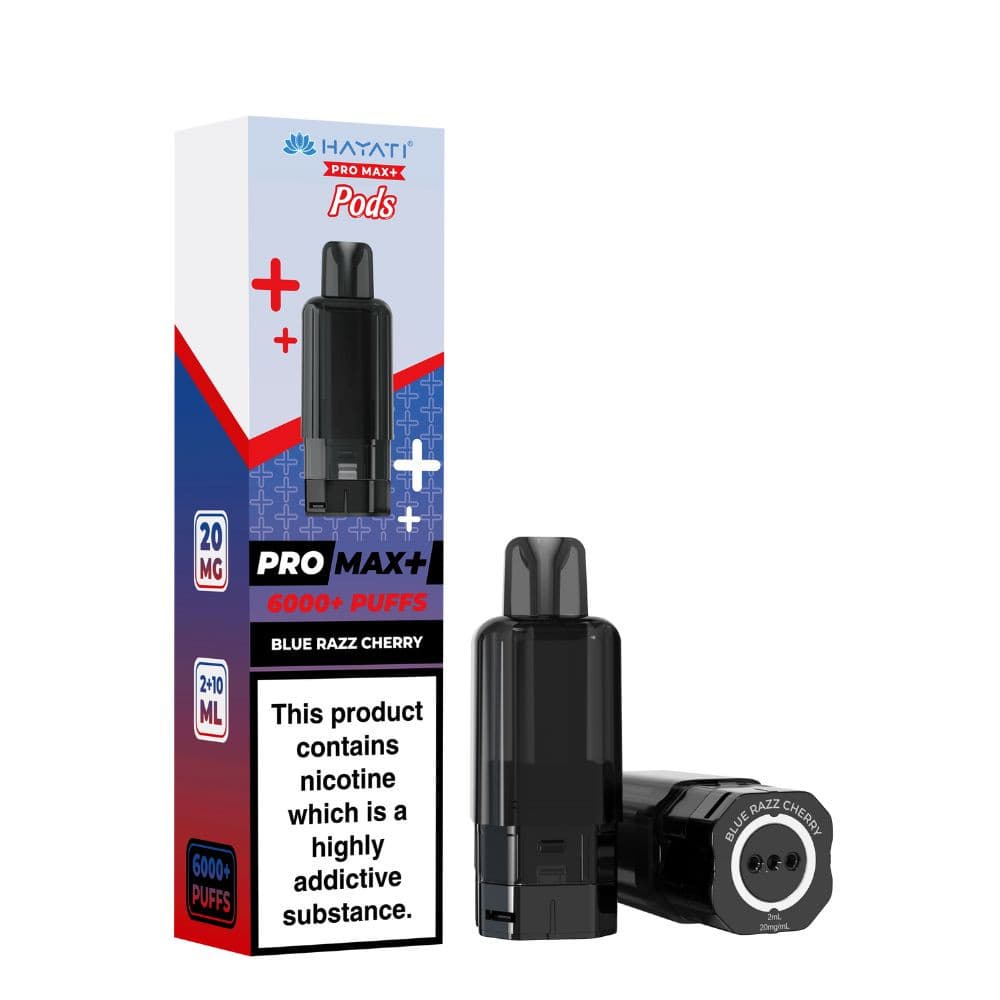 Blue Razz Cherry Hayati Pro Max Plus 6000 Vape Kit