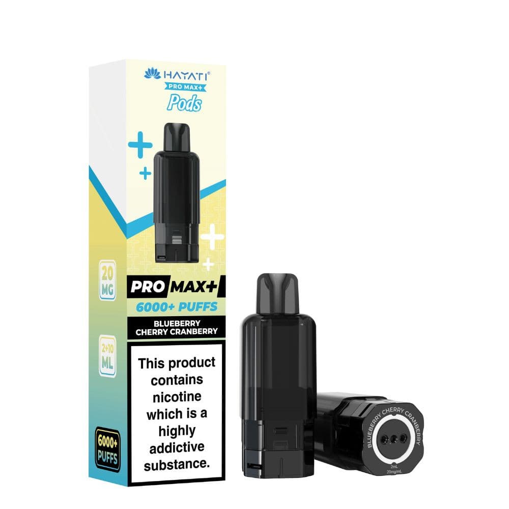 Blueberry Cherry Cranberry Hayati Pro Max Plus 6000 Vape Kit