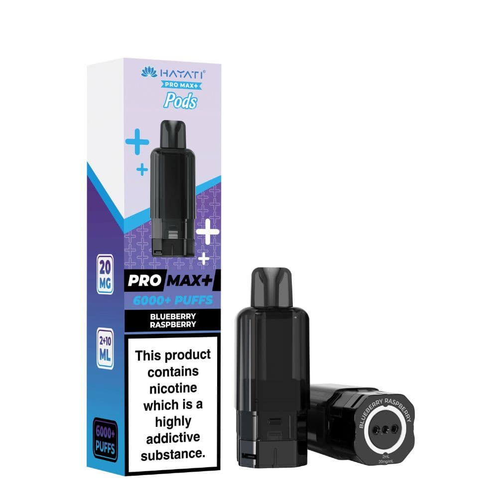 Blueberry Raspberry Hayati Pro Max Plus 6000 Vape Kit