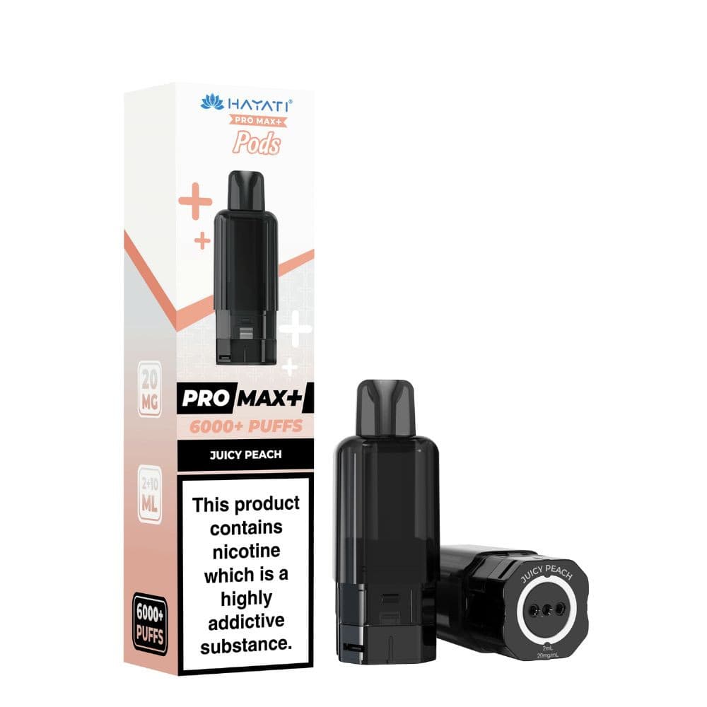 Juicy Peach Hayati Pro Max Plus 6000 Vape Kit