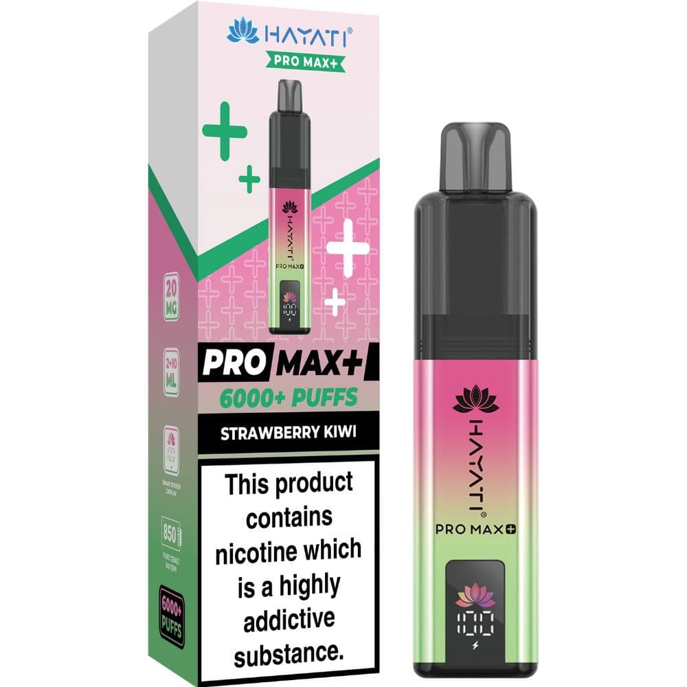 Strawberry Kiwi Hayati Pro Max Plus 6000 Vape Kit