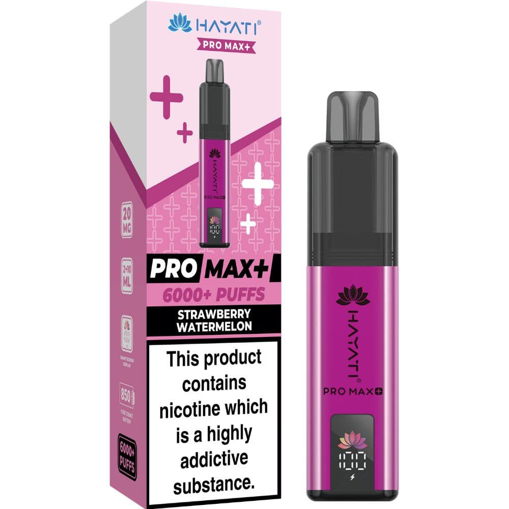 Strawberry Watermelon Hayati Pro Max Plus 6000 Vape Kit