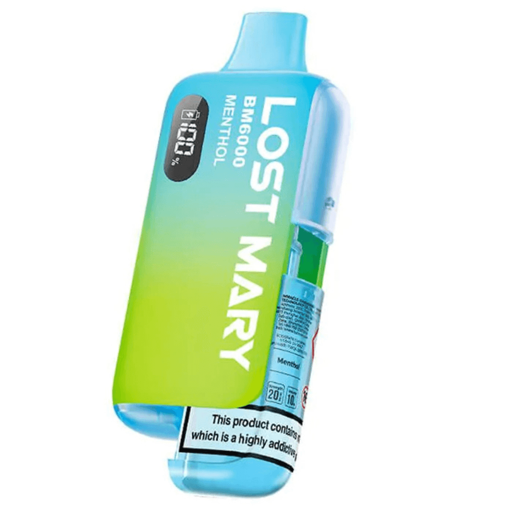 Menthol Lost Mary Bm6000 Vape Kit