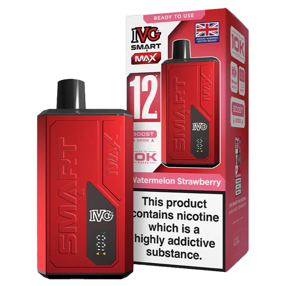 Watermelon Strawberry IVG Smart Max 10k Vape Kit