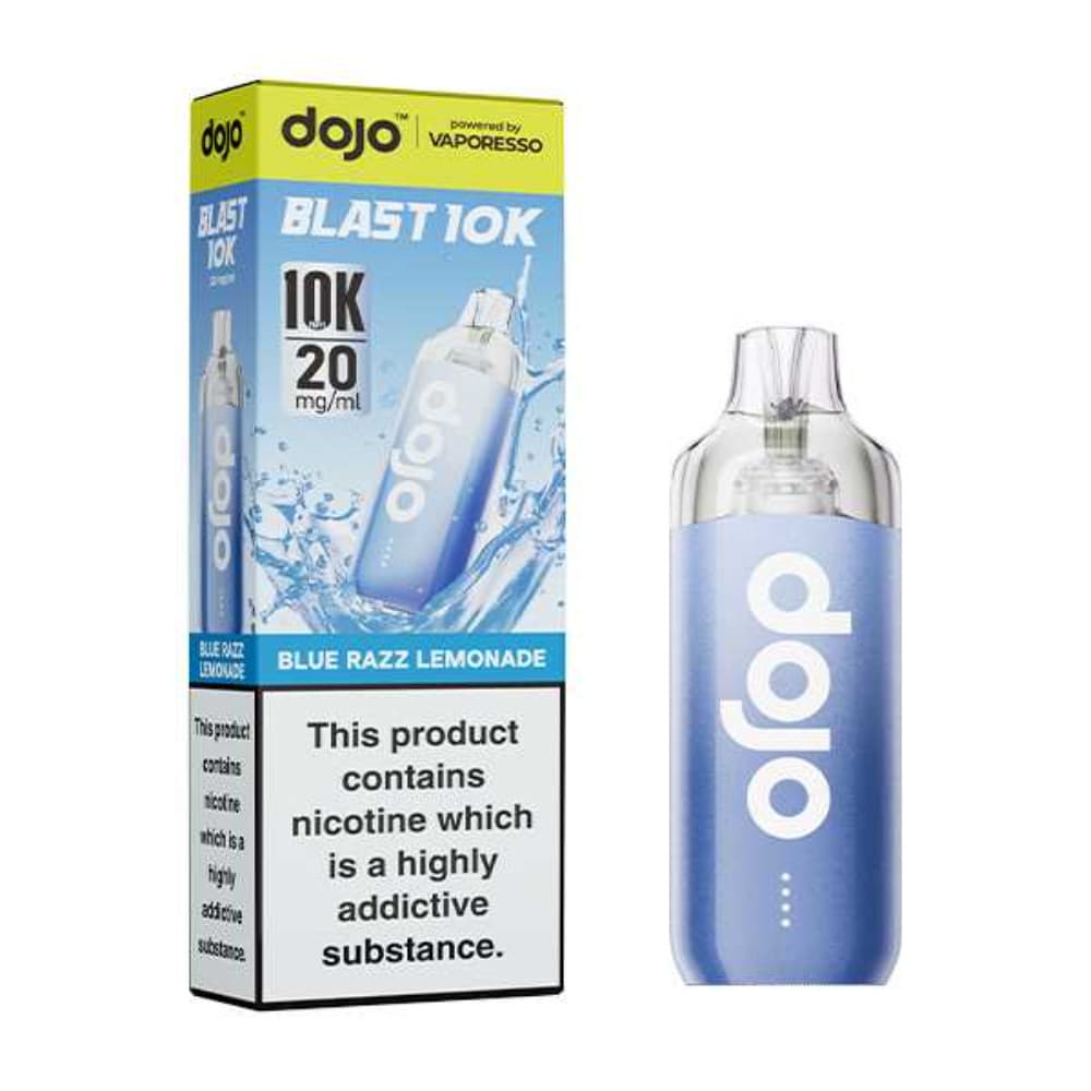 Blue Razz Lemonade Dojo Blast 10k Vape Kit
